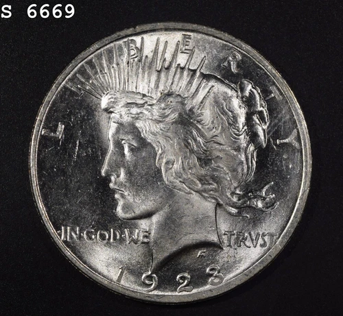 1923 Peace Dollar "GEM BU" *Free S/H After 1st Item*