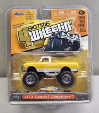 Jada Big Time 4 Wheelin 1972 Chevy Cheyenne Yellow 2011 Wave3 #015 Diecast 1:64