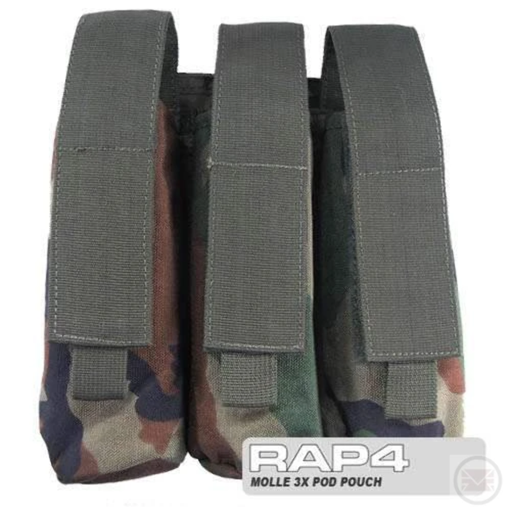 MOLLE 3X Paintball Pod Pouch for Tactical Vest eBay