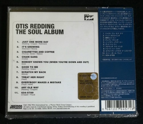 Otis Redding – The Soul Album - Foto 2 di 2
