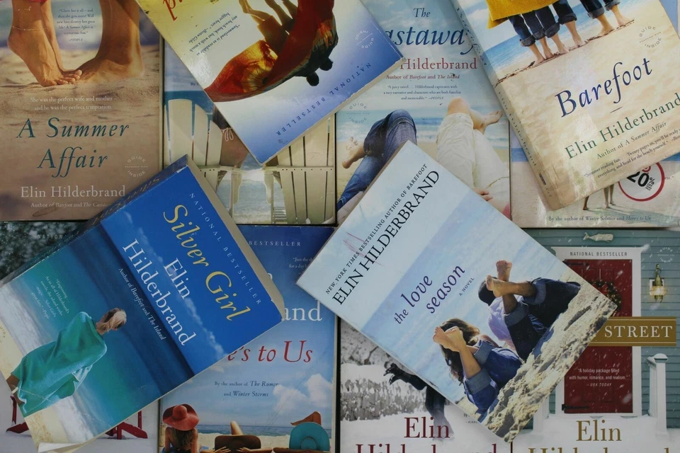 Lot of 5 Elin Hilderbrand Romance Paperback & Hardcover Books MIX Foto 2 de 2