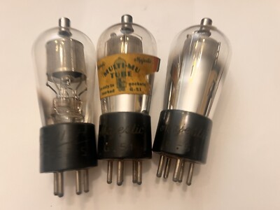 Type 51 NOS balloon globe engraved base Multi MU mesh Audio Tube G-51