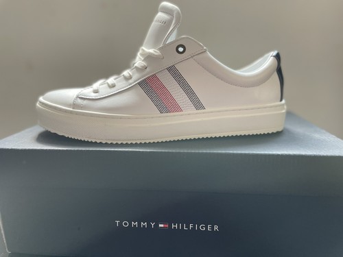 Tommy Hilfiger Mens Trainers. Leather 