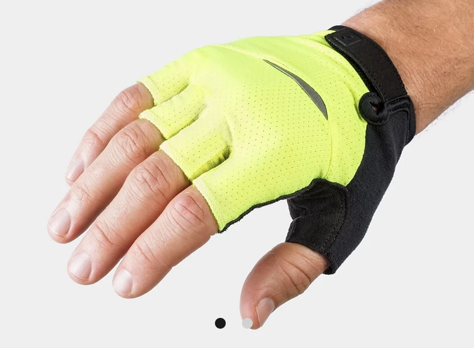 Guante de ciclismo elástico Bontrager - Entrenamiento, pesas, remo, gimnasio talla pequeña Foto 2 de 3