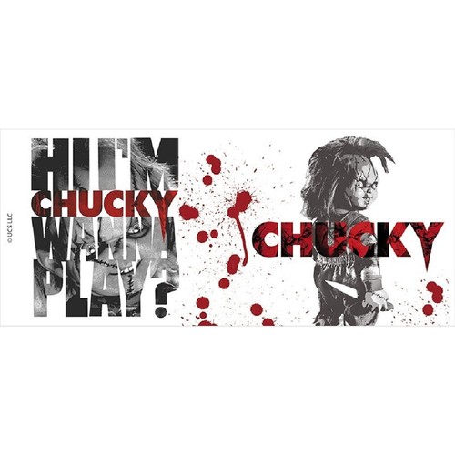 Chucky die Mörderpuppe - Tasse - Childs Play - Kaffeebecher - Logo - Mug - Picture 3 of 3