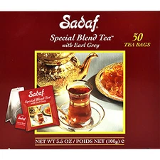 Sadaf Special Blend Tea Earl Grey 50 Tea Bags