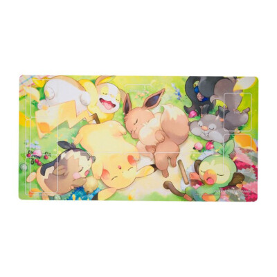Pokemon Good Night Everyone! Pikachu Evoli Morpeko Playmat Spielmatte