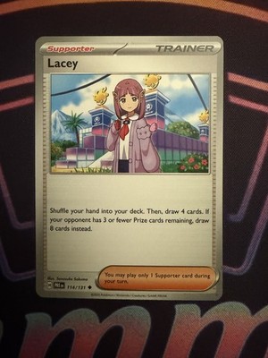 Lacey 114/131 Sv: Prismatic Evolutions Regular