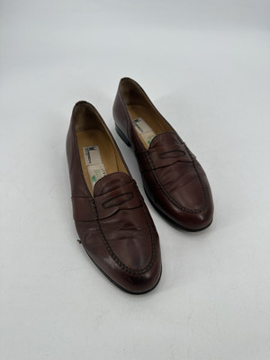 Купить moreschi mens penny leather loafers size 85d  display picture 3