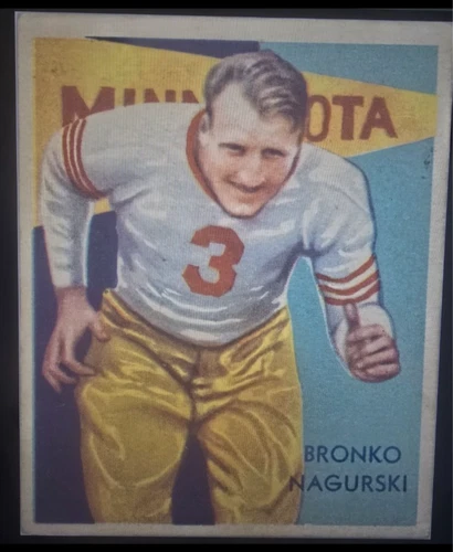 1935 original Chicle Football - Bronko Nagurski #34 (RC) POSSABLE PSA 1,2,3