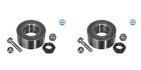 Meyle 2X Radnabe Radlagersatz Hinterachse FüR Audi 100 44 44Q C3 85