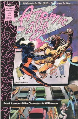ATOMIC AGE COMPLETE SET #1-4