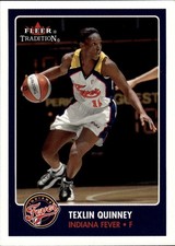 2001 Fleer Tradition WNBA #151 Texlin Quinney