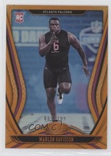 2020 Certified Rookies Mirror Orange 65/199 Marlon Davidson #163 0o6v
