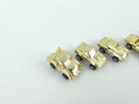 1989 Galoob Micro Machines Gold Mail Away Complete Corvette 5 Piece Set 
