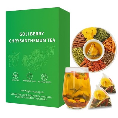 Aromatischer Detox Tee mit Goji-Beeren   15 Teebeutel für Ihr Wohlbefinden