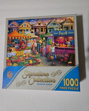 Master Pieces 1000 Piece Puzzle Signature Collection Weekend Market NEW