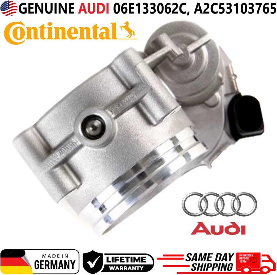 Cuerpo del acelerador OEM AUDI VW para Audi 2008-2018 3,0 L 3,2 L VW Touareg, 06E133062C Foto 3 de 4