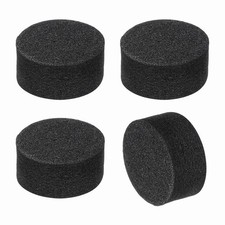4 Pcs Single Sided Speaker Isolation Feet Pads, 15mmx8mm Foam Base Pad, Black