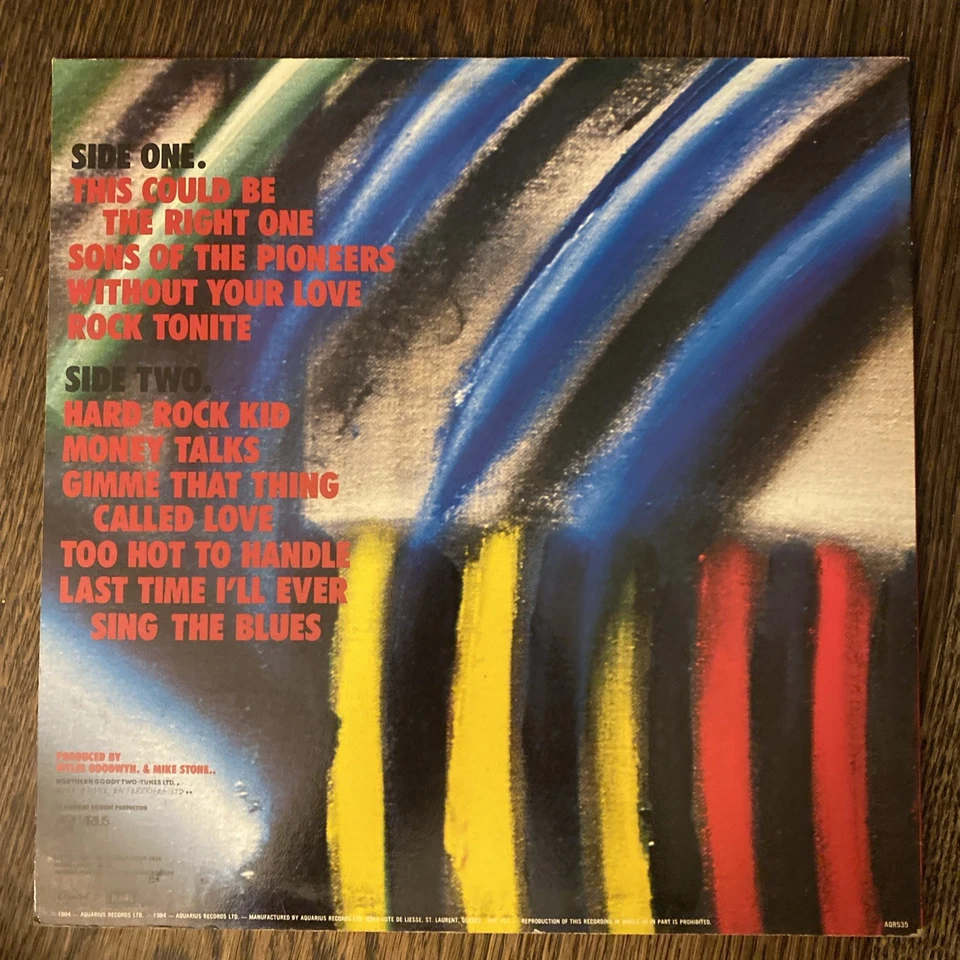 April Wine Animal Grace Vinyl LP Orig Record VG+ - Image 2 of 4