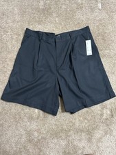 Urban Outfitters Mens Shorts Straight Fit Black 38 Waist 7” Inseam Brand New