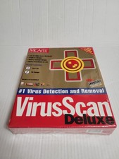 Mcaffe virusScan deluxe anti-virus software utility program for windows 95  98