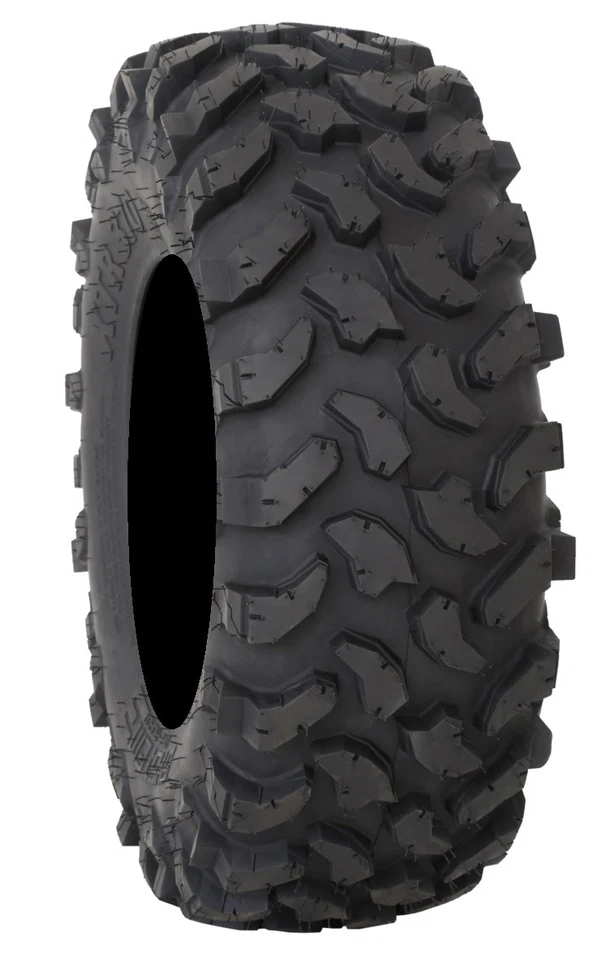 Raceline Krank 14" Black Wheels 28" XTR370 Tires Polaris RZR Turbo S / RS1 - Image 3 of 4