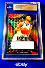 Stephen Curry 1/1 Leaf Exotic Variation Set 2022 Mosaic Parrot Refractor 1 OF 1