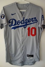MLB Dodgers Justin Turner #10 Nike Team Issued Jersey 2022 w/ MLB Hologram