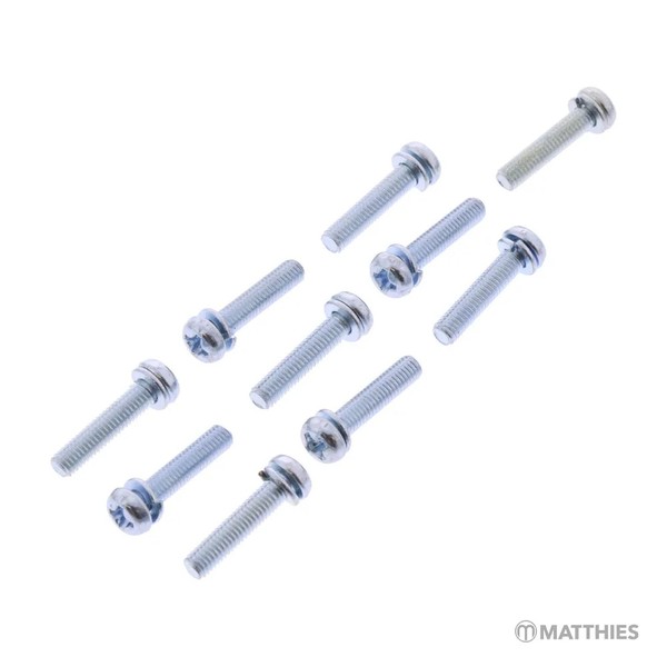 Schraube Vergaser M3X14 Mm Inhalt 10 StüCk-image