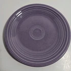 7" VINTAGE FIESTAWARE FIESTA PURPLE SALAD DESSERT / BREAD PLATE - NICE