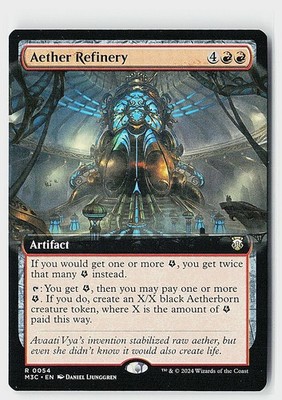 Aether Refinery (Extended Art) R Commander: Modern Horizons 3 54 NM