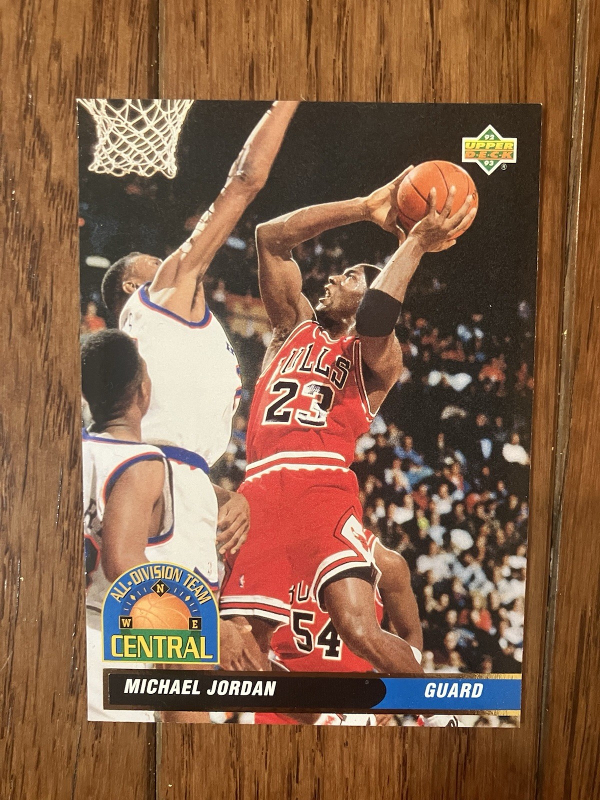 1992-93 Upper Deck Michael Jordan All-Division Team #AD9 NM-M