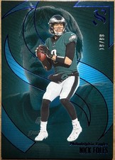 2025 Panini Silhouette - Nick Foles Base Card Blue /99