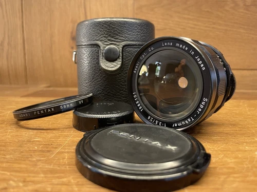 *Almost Mint w/ Case : Early FAT Model* Pentax Super Takumar 28mm F/3.5 Lens M42