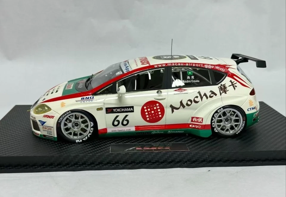 1/18 SEAT Leon 2010 WTCC Macau 66# Resin model Limited edition - Image 4 of 4