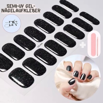   Versand Heute Set UV GEL Nägelaufkleber Nägelfolie Nailwraps Nagellack 030