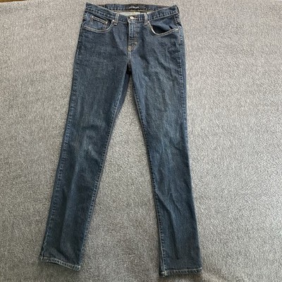 Calvin Klein Jeans Womens Size 6 Blue Lean Slim Straight Leg Stretch Denim 30x33