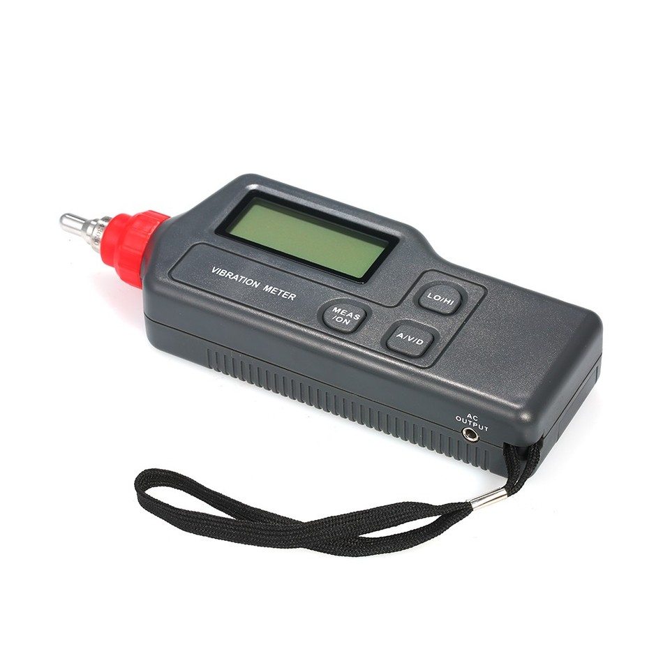 Portable Digital Vibration Meter With LCD Screen Vibration Analyzer ...