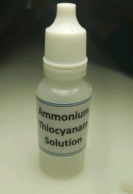 Ammonium Thiocyanate Solution 15ml - For Iron Testing