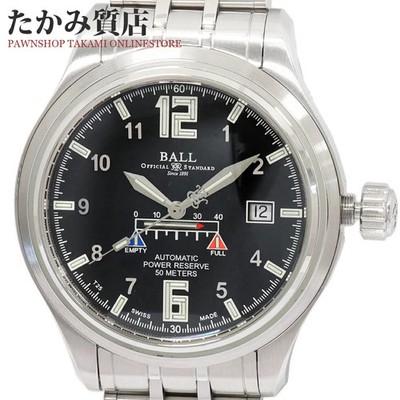 Ball Watch Trainmaster NM1056D-SAJ-BK Men's Watch