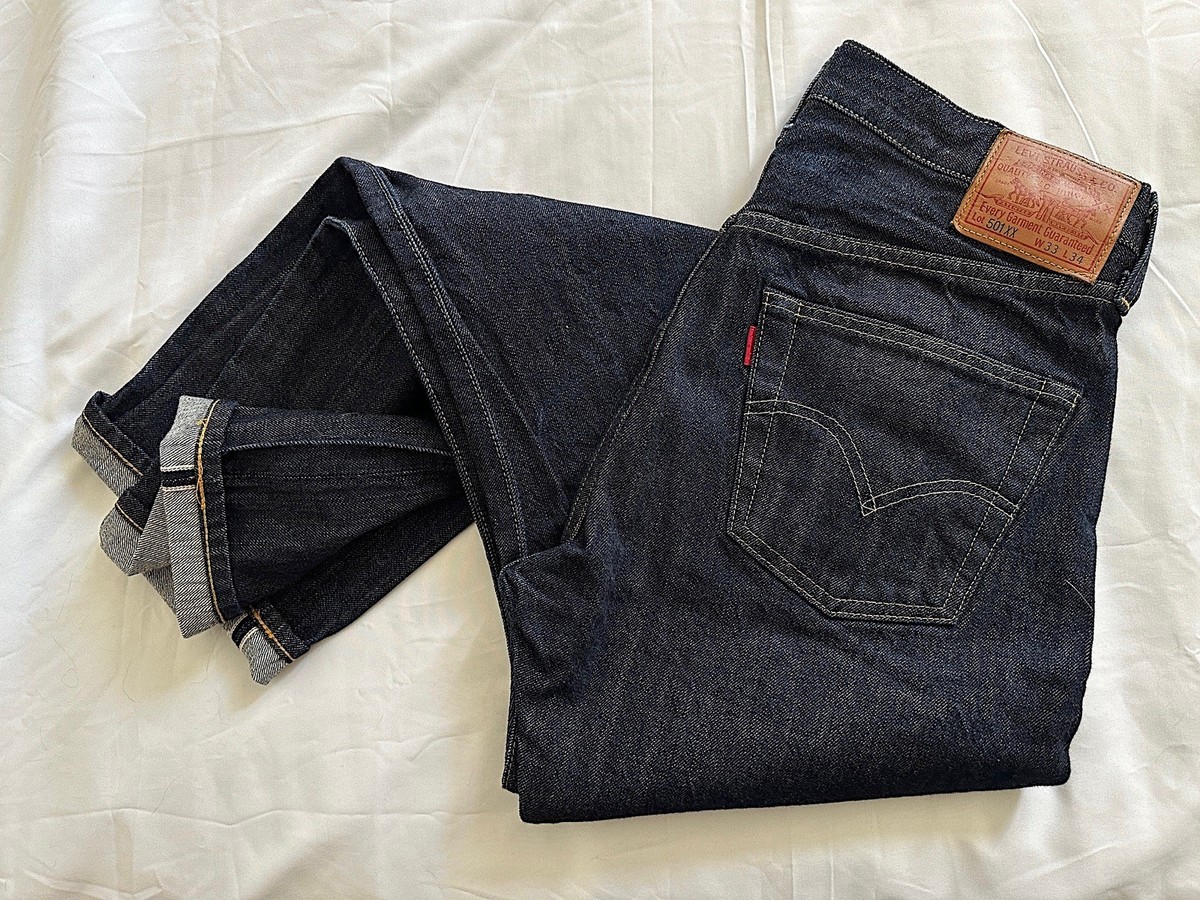 Levi's LVC 1947 501® Organic Rigid Selvedge Jeans 33W Japan Made