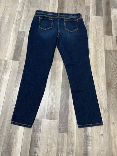 Brooks Brothers Womens Jeans Size 12 Straight Blue dark wash - Picture 2 of 9