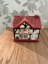 Vi Vintage Dr Barnardo’s Charity House Money Box Tudor Style Collection Bank UK