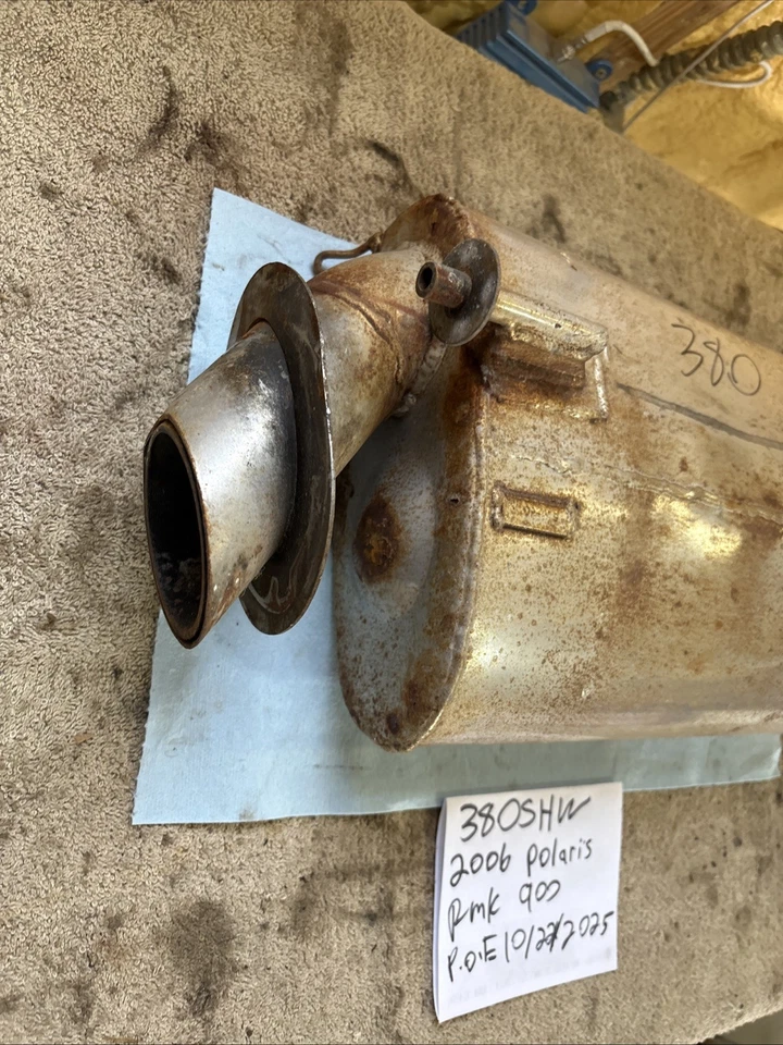 2006 Polaris RMK 900 выхлопной глушитель глушитель 380 - Изображение 4 из 4