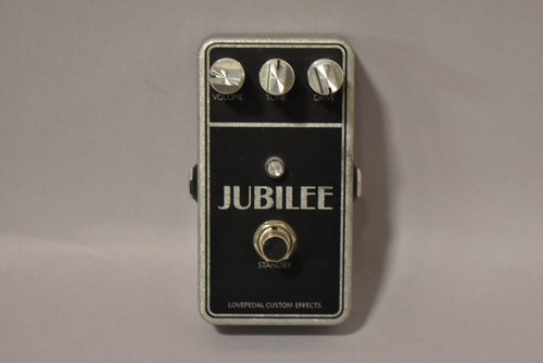 2010s Lovepedal Jubilee Overdrive Effects Pedal Silver