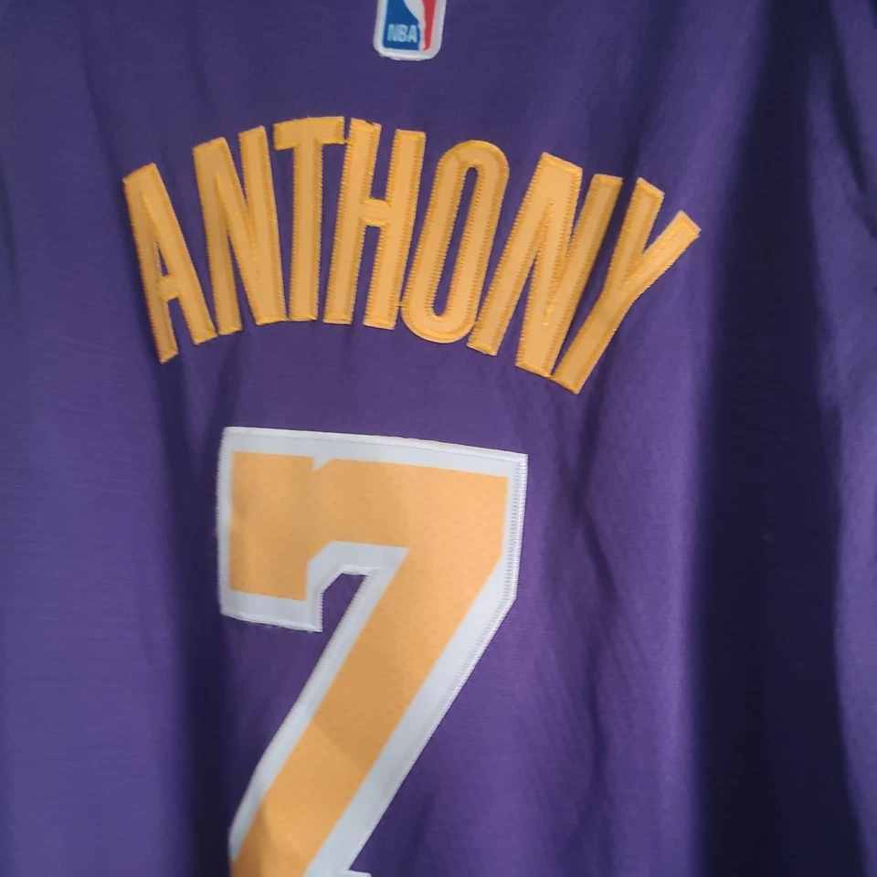 Camiseta NBA Nike Association Swingman Los Angeles Lakers Carmelo Anthony 7 54 Nueva con Etiquetas Foto 4 de 4