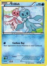 Frillish 20/119 Common Phantom Forces Pokemon Lightly Played
