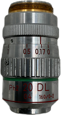 Nikon Ph2 20x DL 0.4 160/0-2 Microscope Objective Lens | eBay