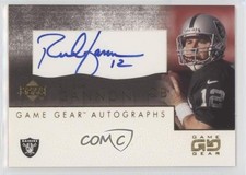 2001 Upper Deck Game Gear Auto Rich Gannon #GA-GS Auto